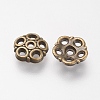Tibetan Style Alloy Bead Caps LS-MLF9832Y-NF-2