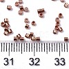 11/0 Grade A Glass Seed Beads X-SEED-S030-1201-4