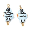 Handmade Porcelain Pendants STAS-Q119-31G-04-1