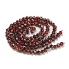 Natural Garnet Beads Strands LS-G-I341-09C-5