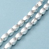 Electroplated Synthetic Non-magnetic Hematite Beads Strands G-Q1009-H02-01-2