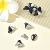 10 Sets Alloy Heart Magnetic Clasps FIND-FS0003-25-8