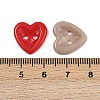 2-Hole Porcelain Buttons PORC-R010-07C-3