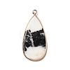 Natural & Synthetic Mixed Gemstone Pendants G-D061-01B-2