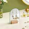 4 Bags Arch Shaped Acrylic Couple Earring Display Stands EDIS-SC0001-15B-6