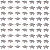 200Pcs Iron Studs Rivets IFIN-GF0001-63B-7