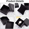 Kraft Paper Cardboard Jewelry Boxes LS-CBOX-BC0001-23-4