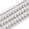 Iron Rhinestone Strass Chains CH-YW0003-01A-NF-2