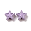 Spray Painted Alloy Beads PALLOY-K001-02K-1