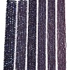 Electroplate Opaque Solid Color Glass Beads Strands LS-EGLA-A044-P4mm-L11-2