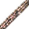Natural Argentina Rhodonite Beads Strands LS-G-M399-01B-1