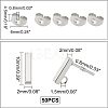 304 Stainless Steel Stud Earring Findings STAS-UN0019-62P-5