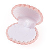 Shell Shaped Velvet Jewelry Storage Boxes VBOX-TADJ0001-02A-3
