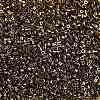 Electroplate Glass Seed Beads SEED-H003-10G-2