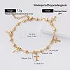 Religion 304 Stainless Steel Charm Anklets for Women RS4096-4-1