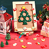 Christmas Opaque Resin Decoden Cabochons RESI-SP0001-03-4