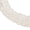 Natural Grey Agate Beads Strands G-C258-01-4
