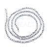Electroplate Non-magnetic Synthetic Hematite Beads Strands G-L487-A-10-3