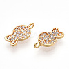 925 Sterling Silver Micro Pave Cubic Zirconia Charms STER-T004-68G-3