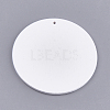 Printed Wooden Big Pendants LS-WOOD-S048-04-2