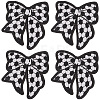 9Pcs Polyester Embroider Thread Iron on/Sew On Patches PATC-CY0001-62-6