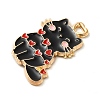 Alloy Enamel Pendants X-ENAM-Q507-13B-2