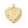 Rack Plating Brass Pendants KK-I722-09G-H-1