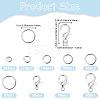 Zinc Alloy Lobster Claw Clasps FIND-SC0022-05-2