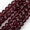 Transparent Glass Bead Strands X-GLAA-G013-6mm-59-1