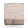 Unfinished Natural Wood Block WOOD-T031-01-2