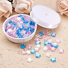 Beadthoven 480Pcs 3 Colors Star Transparent Acrylic Beads DIY-BT0001-17-7