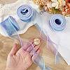 3Rolls Polyester Organza Ribbons SRIB-CY0001-37A-3