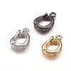 Brass Cubic Zirconia Enhancer Shortener Bails ZIRC-K070-16-1