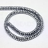 Electroplate Non-magnetic Synthetic Hematite Beads Strands G-J160-D-01-2