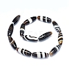 Natural Banded Agate/Striped Agate Beads Strands G-D0005-51B-03-2