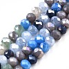 Glass Beads Strands X-GLAA-T006-16D-1