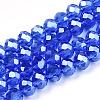Electroplate Glass Beads Strands EGLA-A034-T1mm-A32-1