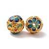 Hollow Alloy Beads ENAM-L039-22MG-02-3