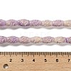 Synthetic Shell Dyed Carved Beads Strands SHEL-D081-04A-4