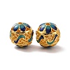 Hollow Alloy Beads ENAM-L039-22MG-03-2