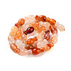 Natural Agate Beads Strands G-H024-E01-01-3
