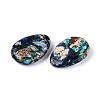 Dyed Natural Imperial Jasper Pendants G-Q601-08B-2