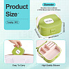 Square PU Leather & PP & Silicone Jewelry Set Box AJEW-TAC0014-13A-3