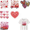 PET Heat Transfer Film Logo Stickers Set DIY-WH0230-065-1