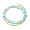 Ice Cream Color Dyed Natural Freshwater Shell Beads Strands SHEL-G018-01C-2