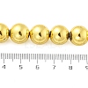 Synthetic Magnetic Hematite Beads Strands G-M095-B01-01G-2