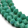 Opaque Solid Color Imitation Jade Glass Beads Strands EGLA-A039-P4mm-L07-3