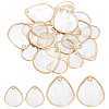 24Pcs 2 Styles Shell Pendants FIND-GA0004-51-1