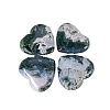 Natural Moss Agate Healing Heart Figurines PW-WG85358-01-5