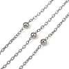 304 Stainless Steel Satellite Chains CHS-S011-02B-P-1